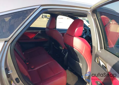 2019 Lexus Rx 350 F Sport z USA, uszkodzony, nr VIN 2T2BZMCA9KC207758